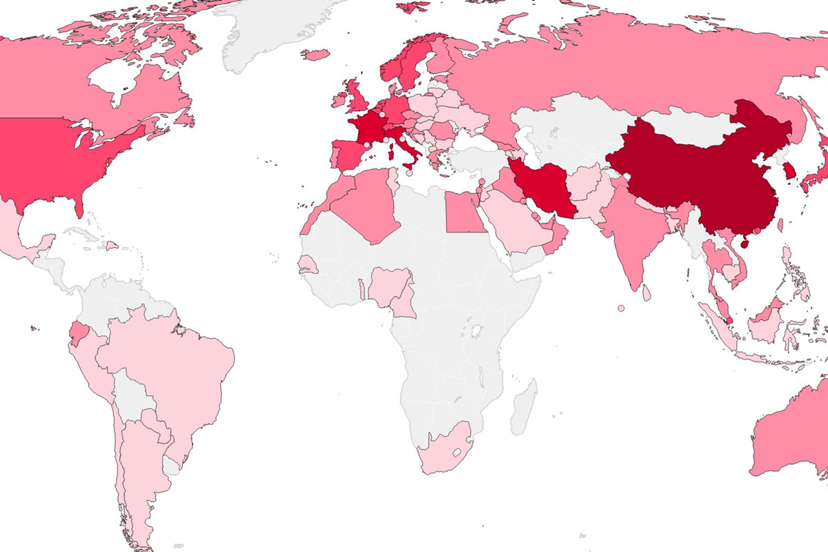 WHO data show that the global cumulative number of new crown cases over 100 million