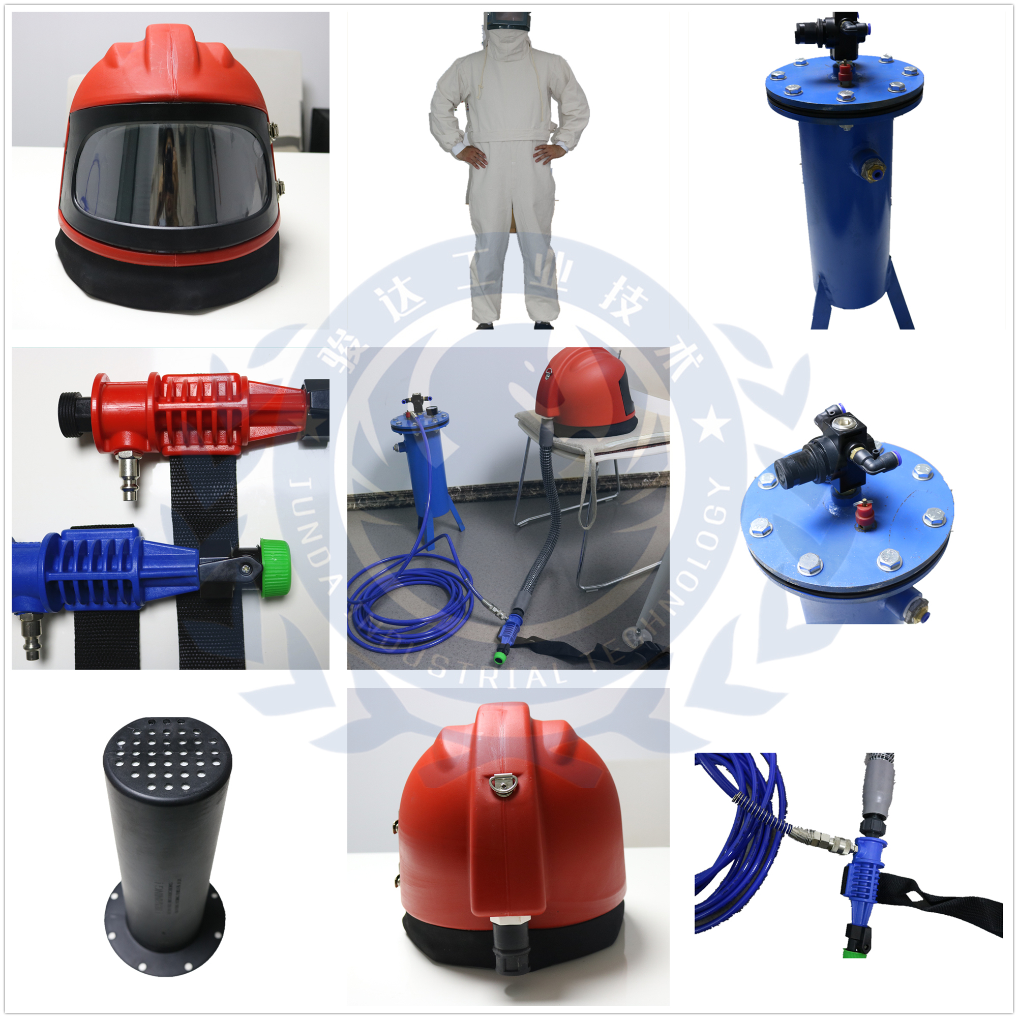 New products of sand blasting protective equipment series