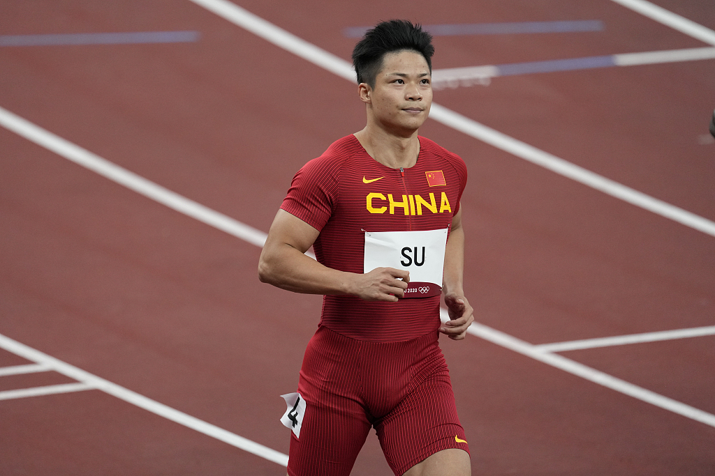 Make history Su Bingtian won the sixth place in the mens 100m in the Tokyo Olympic Games