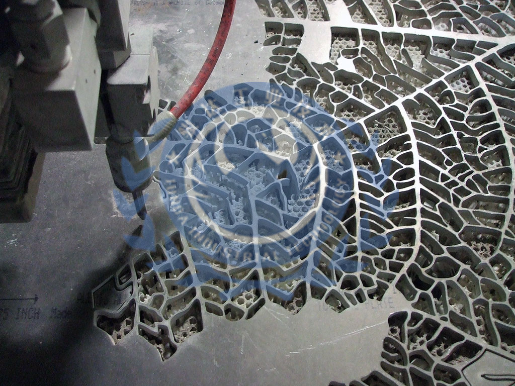 About waterjet cuttin