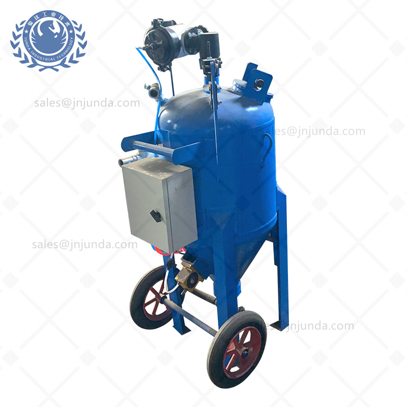 Junda Sand blasting machine for what types of surface processing