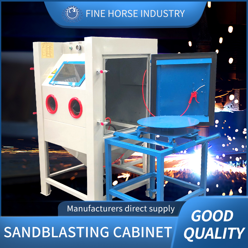Improved design of ventilation and dust removal system for Junda sand blasting machine