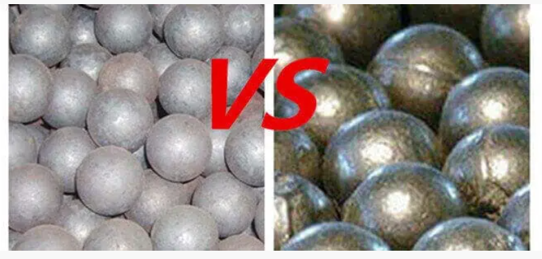 Difference between casting steel ball and forging steel ball