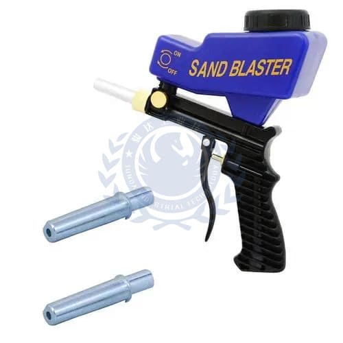 JDSG-3 portable gravity sandblasting gun with rust removal and paint cleaning
