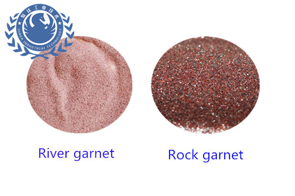 The difference of JUNDA rock garnet and alluvial garnet